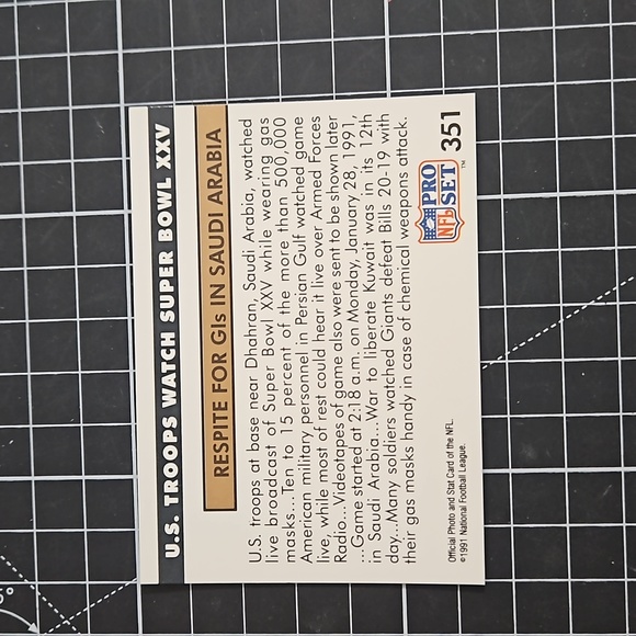 10 card lot of 1991 Pro Set '1990 Replay' and 'NFL Newsreel' cards NEAR MINT! - Picture 12 of 12